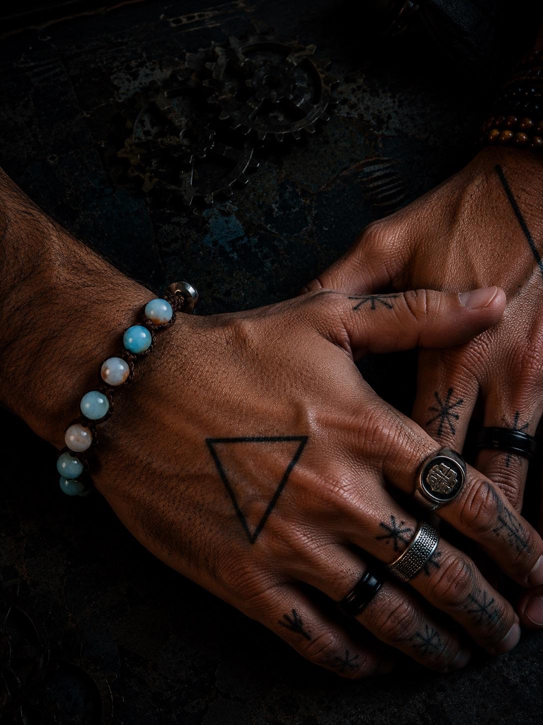 Bracciale Nexus Diaspro Acqua Terra – Pietra Naturale, Fatto a Mano | ALTA VITA