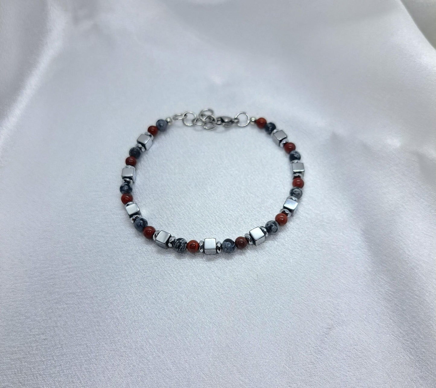 Bracciale NETTUNO — Pietra Naturale Uomo