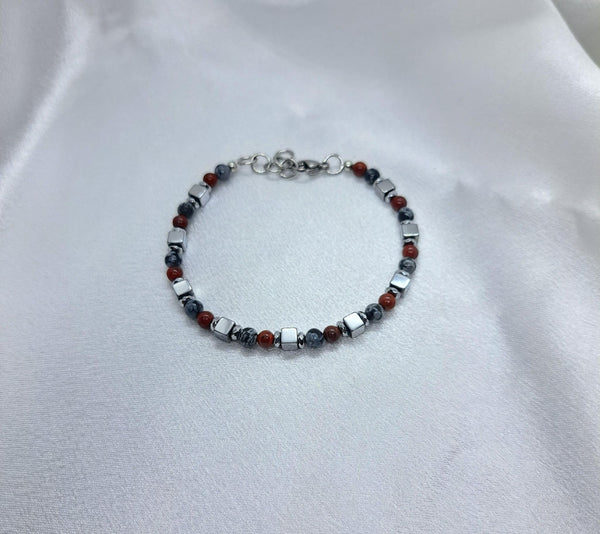 Bracciale NETTUNO — Pietra Naturale Uomo