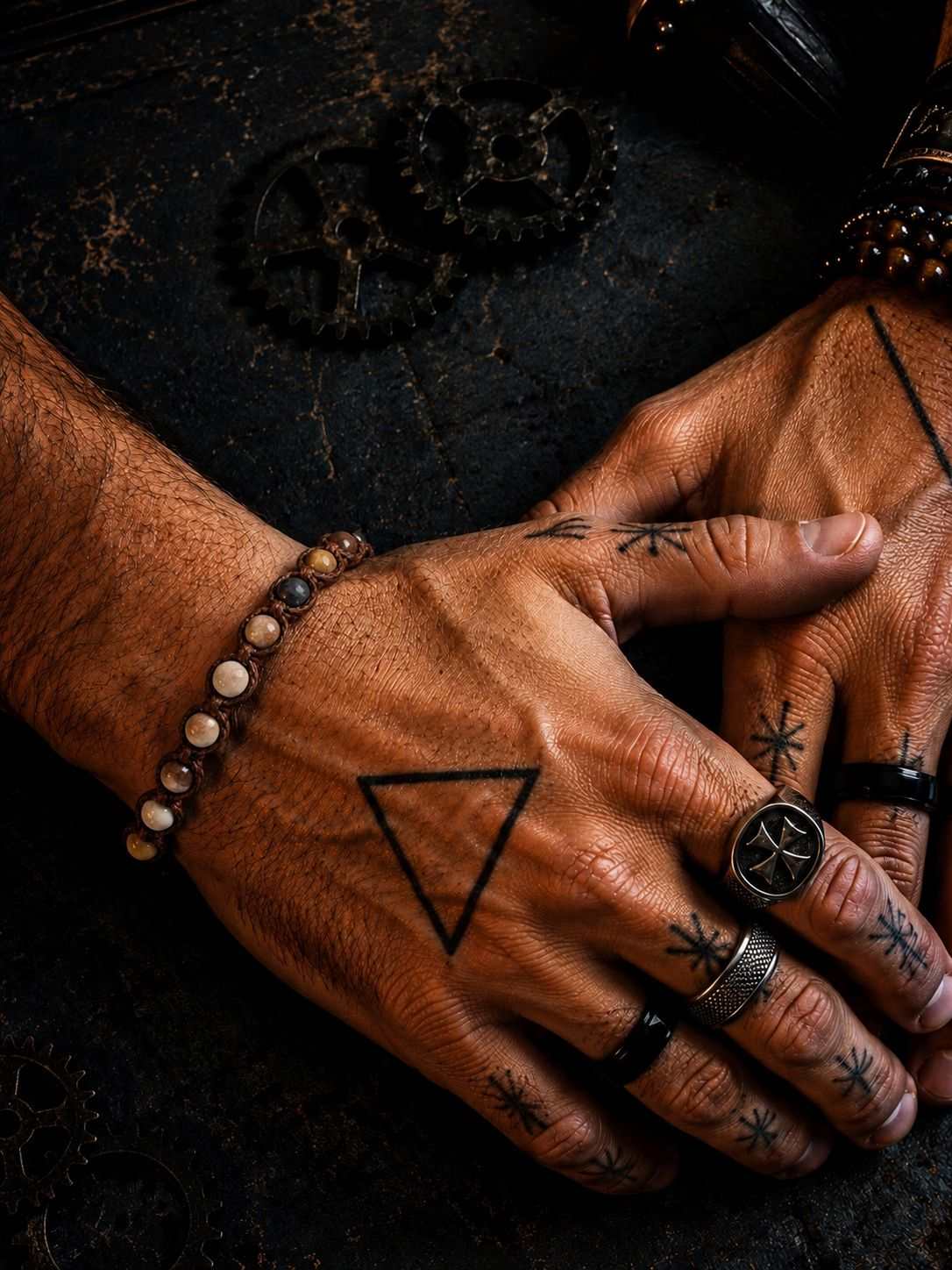 Bracciale Nexus Diaspro Leopardato – Pietra Naturale, Fatto a Mano