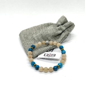 bracelet-8-mm-elastic-beige-light blue
