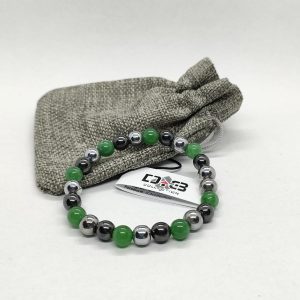 bracciale-elastico-agata-verde-ematite